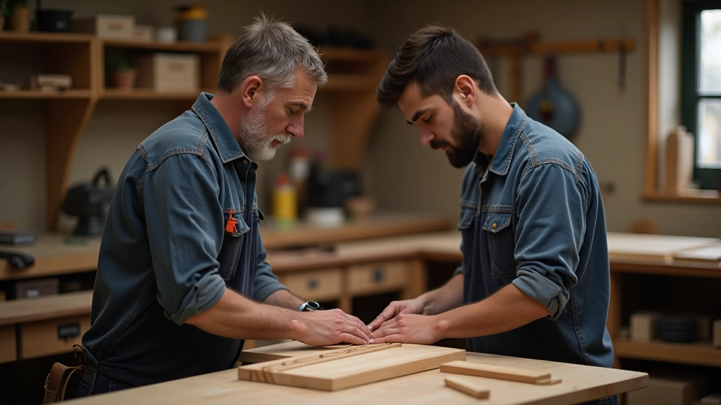 Men's Shed community workshop with collaborative learning