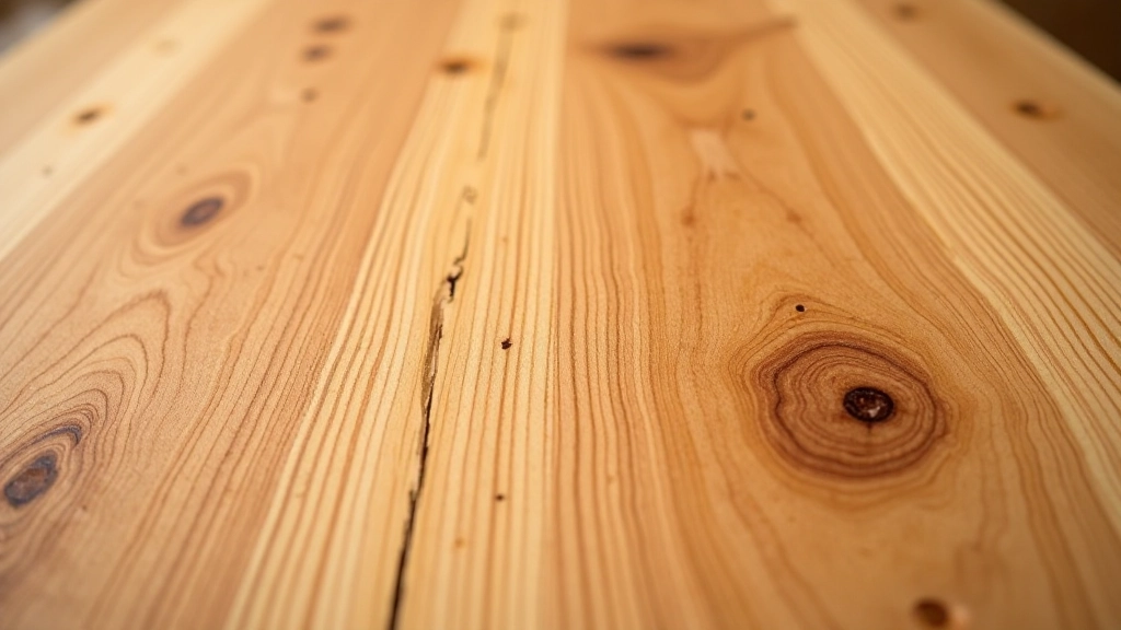 Close-up of English oak wood grain showing distinctive ray flecks and coarse grain pattern with warm golden-brown coloring